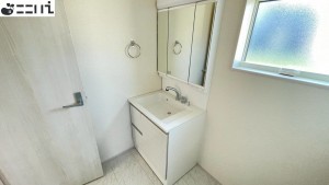たつの市龍野町末政、新築一戸建ての洗面画像です