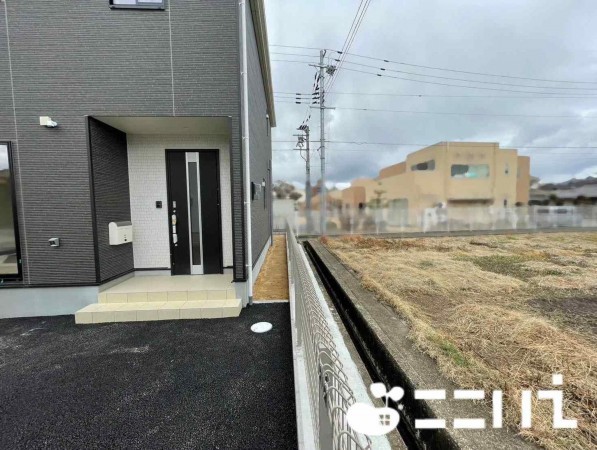 姫路市野里、新築一戸建ての外観画像です