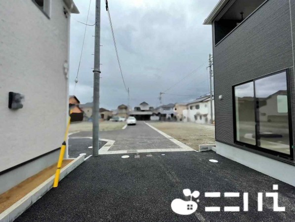 姫路市野里、新築一戸建ての外観画像です