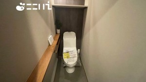 姫路市広畑区西蒲田、新築一戸建てのトイレ画像です