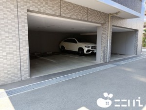 姫路市福沢町、マンションの駐車場画像です