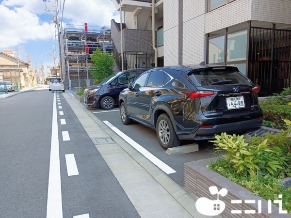 姫路市福沢町、マンションの駐車場画像です