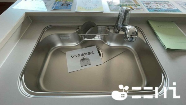 姫路市北原、新築一戸建てのキッチン画像です
