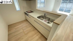 たつの市龍野町片山、新築一戸建てのキッチン画像です