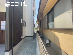 姫路市飾磨区阿成、新築一戸建ての外観画像です