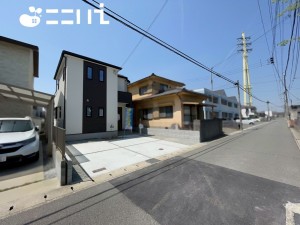 姫路市飾磨区阿成、新築一戸建ての外観画像です