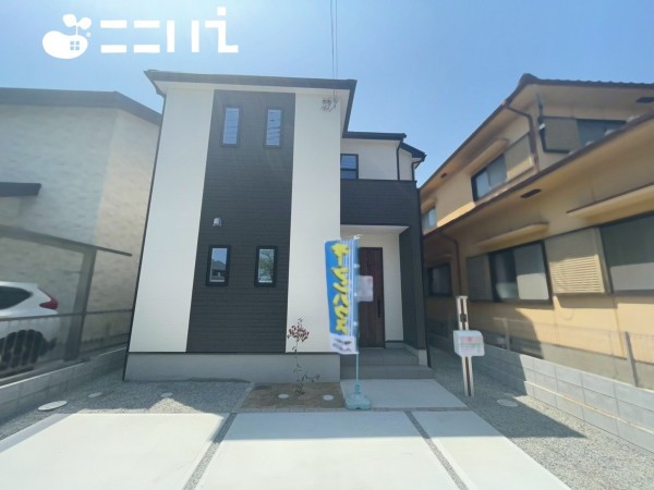 姫路市飾磨区阿成、新築一戸建ての外観画像です