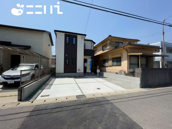 姫路市飾磨区阿成、新築一戸建ての外観画像です
