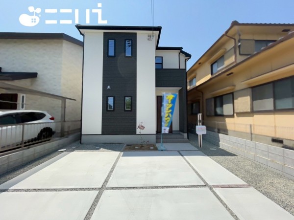 姫路市飾磨区阿成、新築一戸建ての外観画像です