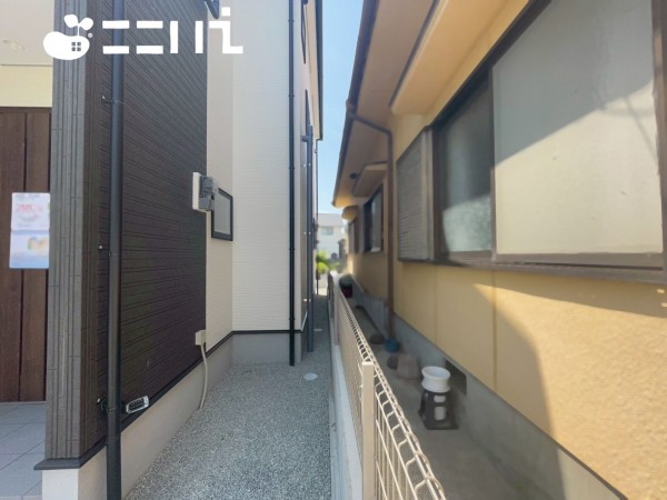 姫路市飾磨区阿成、新築一戸建ての外観画像です