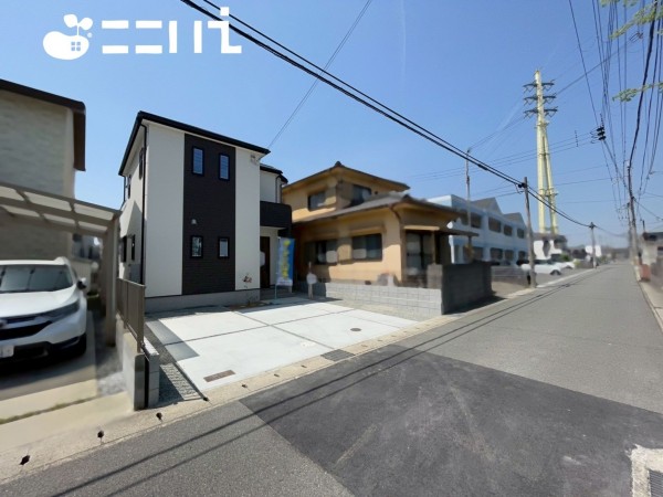 姫路市飾磨区阿成、新築一戸建ての外観画像です