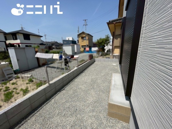 姫路市飾磨区阿成、新築一戸建ての外観画像です