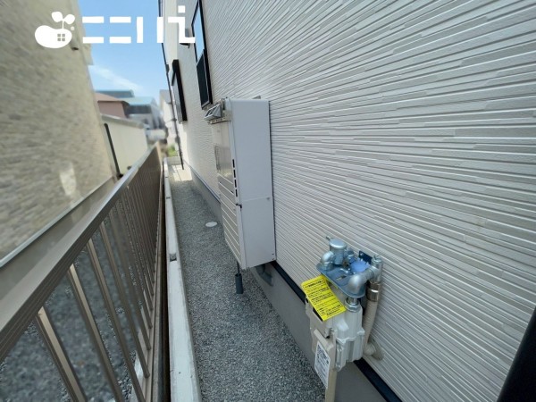 姫路市飾磨区阿成、新築一戸建ての外観画像です
