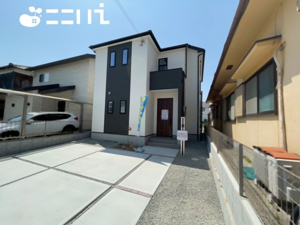 姫路市飾磨区阿成、新築一戸建ての外観画像です