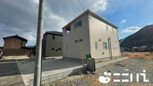 姫路市広畑区西蒲田、新築一戸建ての外観画像です