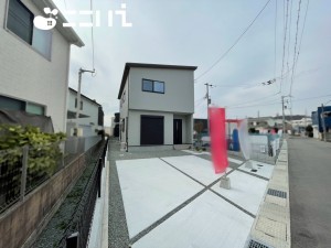 姫路市東今宿、新築一戸建ての外観画像です
