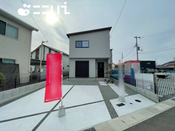 姫路市東今宿、新築一戸建ての外観画像です