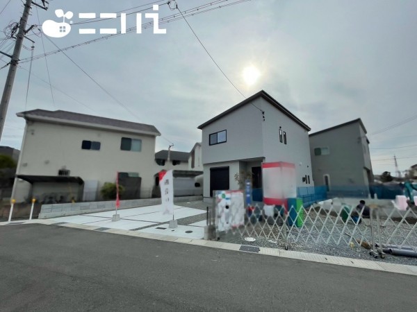 姫路市東今宿、新築一戸建ての外観画像です