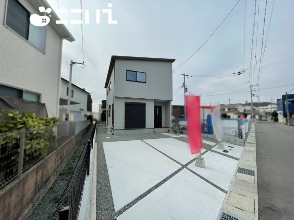 姫路市東今宿、新築一戸建ての外観画像です