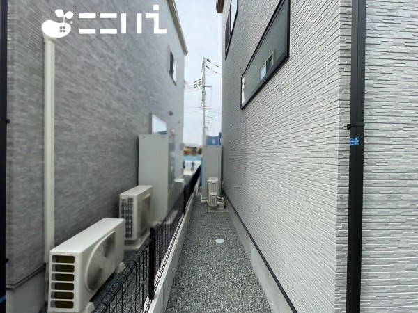 姫路市東今宿、新築一戸建ての外観画像です
