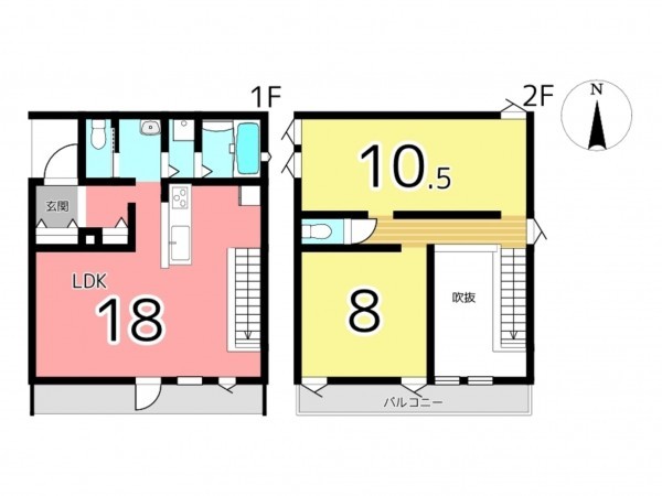 揖保郡太子町東保、新築一戸建ての間取り画像です