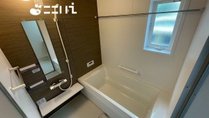 姫路市網干区坂上、新築一戸建ての風呂画像です
