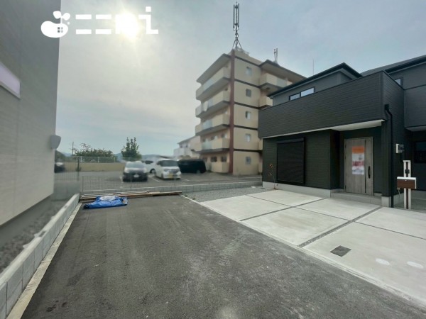 姫路市網干区坂上、新築一戸建ての外観画像です