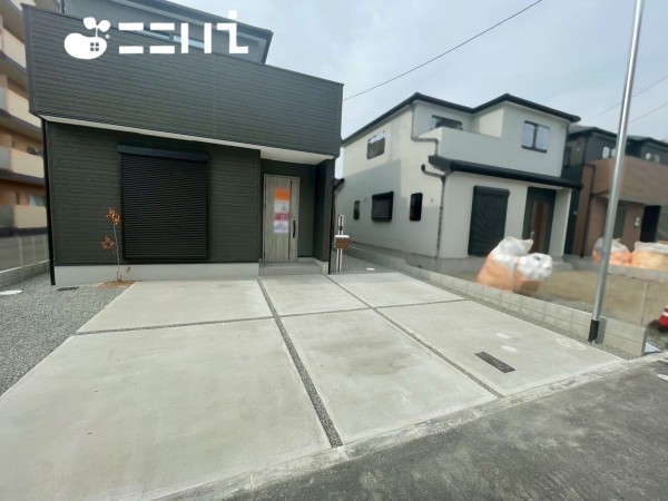 姫路市網干区坂上、新築一戸建ての外観画像です