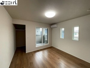 揖保郡太子町馬場、新築一戸建ての寝室画像です
