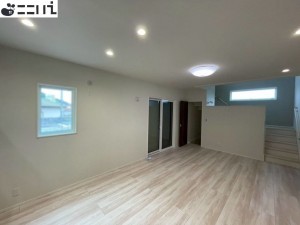 揖保郡太子町馬場、新築一戸建ての居間画像です