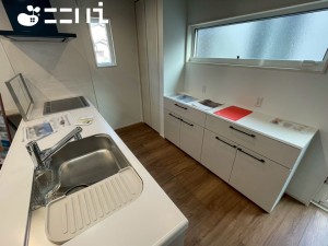 姫路市広畑区蒲田、新築一戸建てのキッチン画像です