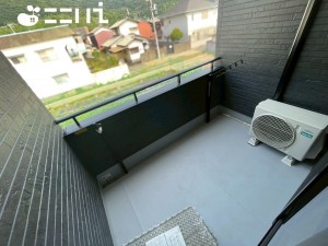 姫路市広畑区蒲田、新築一戸建てのバルコニー画像です