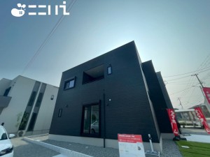 姫路市広畑区蒲田、新築一戸建ての外観画像です
