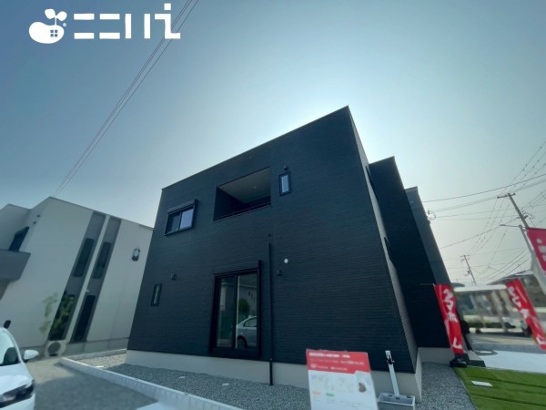 姫路市広畑区蒲田、新築一戸建ての外観画像です