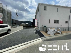 姫路市砥堀、新築一戸建ての外観画像です