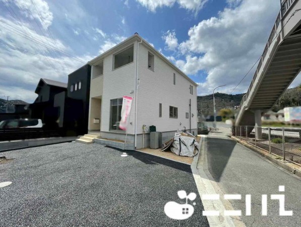 姫路市砥堀、新築一戸建ての外観画像です