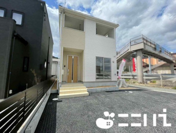 姫路市砥堀、新築一戸建ての外観画像です