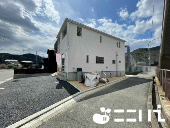 姫路市砥堀、新築一戸建ての外観画像です