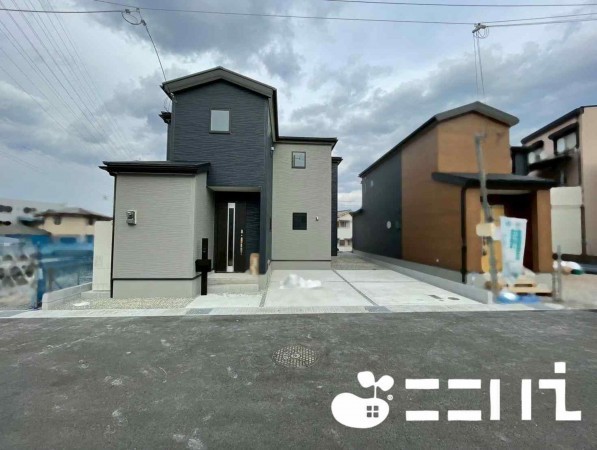 姫路市飾磨区中島、新築一戸建ての外観画像です