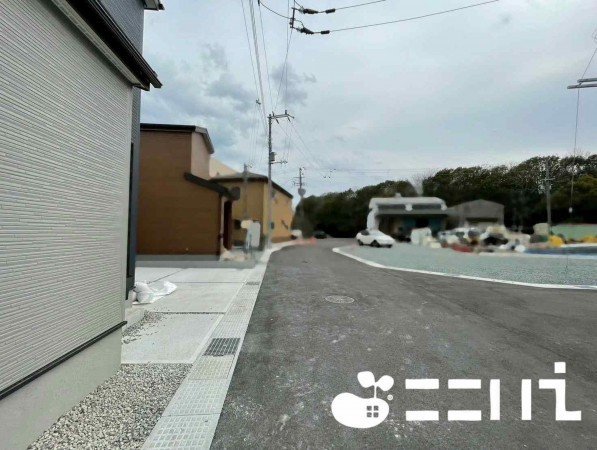 姫路市飾磨区中島、新築一戸建ての外観画像です