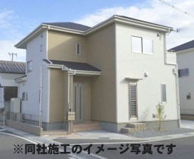 姫路市広畑区清水町、新築一戸建ての外観画像です