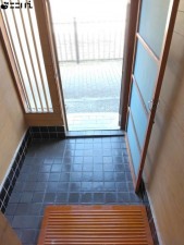 たつの市龍野町島田、中古一戸建ての玄関画像です