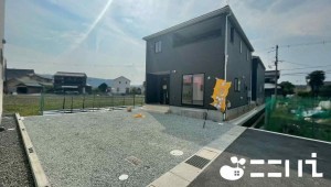 姫路市広畑区蒲田、新築一戸建ての外観画像です