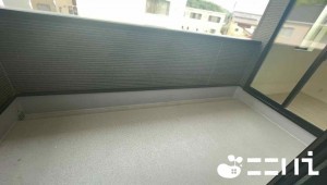 姫路市広畑区蒲田、新築一戸建てのバルコニー画像です