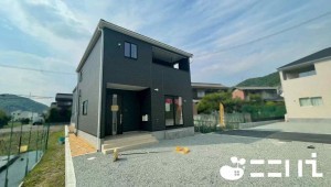 姫路市広畑区蒲田、新築一戸建ての外観画像です