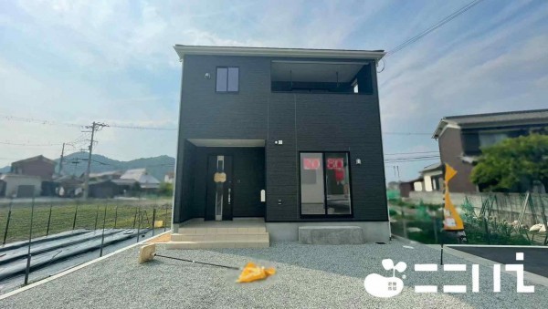 姫路市広畑区蒲田、新築一戸建ての外観画像です