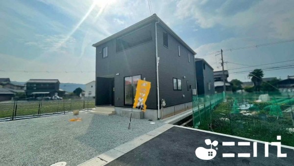 姫路市広畑区蒲田、新築一戸建ての外観画像です