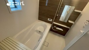 姫路市広畑区蒲田、新築一戸建ての風呂画像です