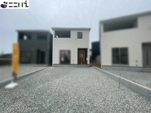 相生市那波大浜町、新築一戸建ての駐車場画像です