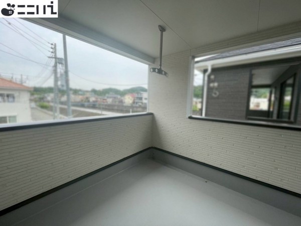 相生市那波大浜町、新築一戸建てのバルコニー画像です